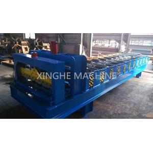 Industrial Aluminum Step Tile Roll Forming Machine With Metal Slitter Machine