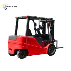 4 Wheel Electric Pneumatic Compact Forklift Trucks Automatic Manual