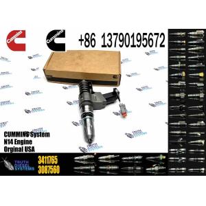 China 3087733 Diesel Fuel Injector N14 Common rail injector 3087560 3411752 3411765 on sale