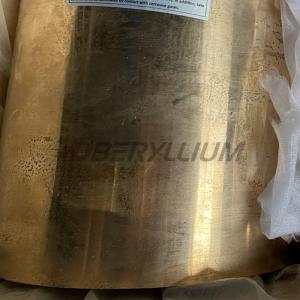 C17200 CuBe2 CW101C C172 Beryllium Copper Big Round Ingot