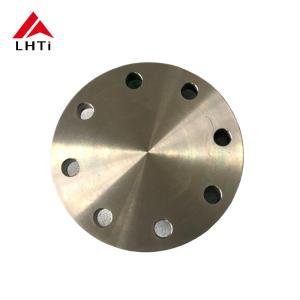 China GB/T 16598 Standards Class 150 Titanium Blind Flange Ti Gr2 Gr5 Gr7 for Pipeline Applications ASME B16.5 Raised Face BLRF on sale