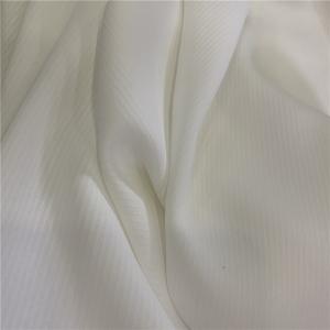 Poly 80D SPH Cavalry Twill Woven Imitated Silk Crystal Chiffon Fabric Width 57
