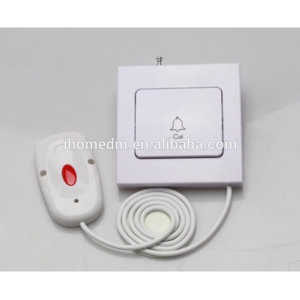 Wireless patients button and nurse station indicate lights display panel