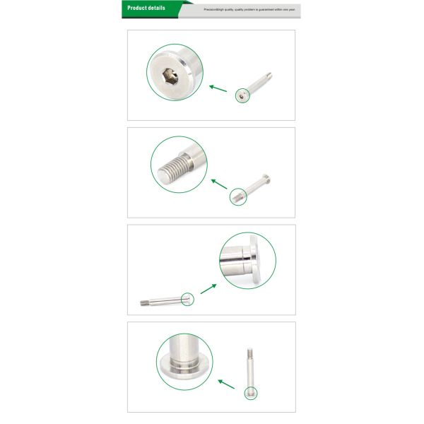 303 Stainless Steel Stepped Dowel Pins External Thread Type For Stamping Die