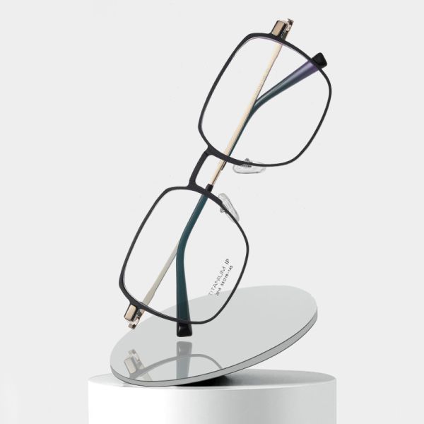 Buy Al Mg Lightweight Glasses Frames Titanium With Non Prescription Lenses at wholesale prices