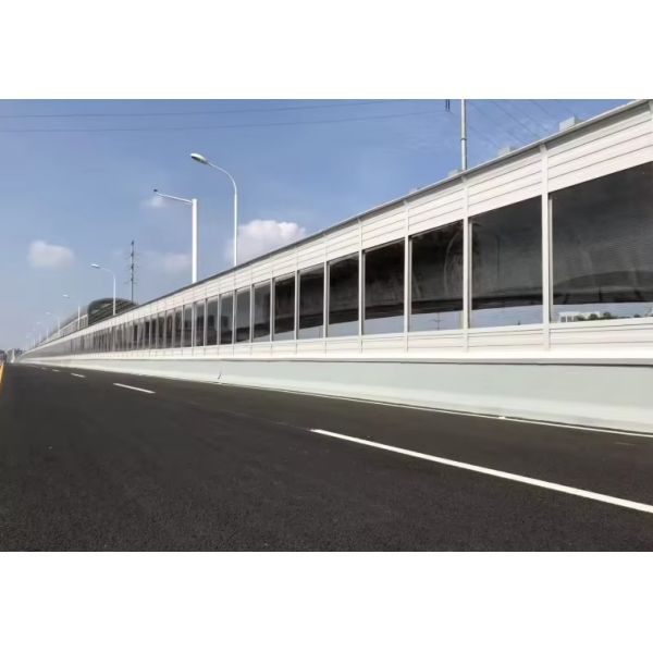 Outdoor Aluminum Alloy Road Noise Barrier for Highways
