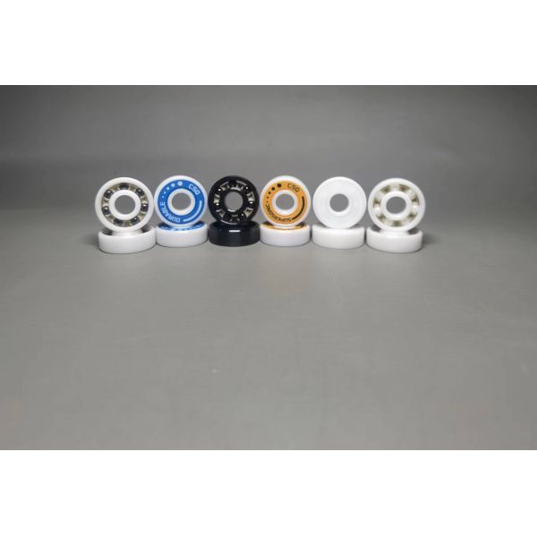 High Speed 608 Ceramic Bearings For Roller Skates Skateboard ZrO2 Si3N4 SSiC