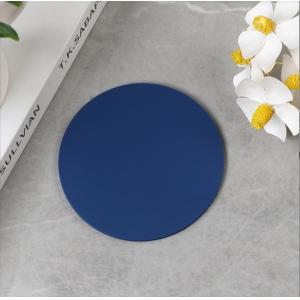 Round Custom Printed Logo Coaster for Drink Cup Mat Soft PVC Coaster in Durable