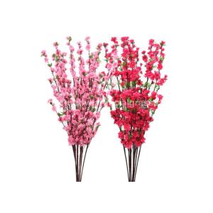 REACH Artificial Silk Flowers Fake Cherry Blossom For Anniversaries