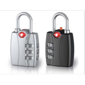 Quality TSA 3-digit travel bag zinc alloy lock for sale