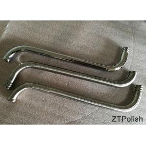 Stainless Steel Tube Polishing Machines , Curved Pipe Polishing Machine