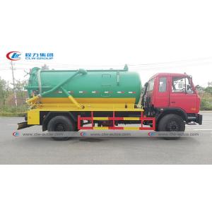 Q235 Carbon Steel Vacuum Sewage Suction Truck 10cbm 10000liters