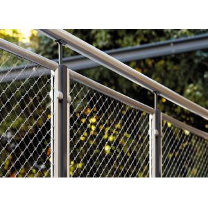 China X Tend Stainless Steel Wire Rope Mesh Fence AISI 304/316 High Tension Seamless Type on sale