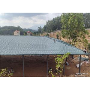 Resin Shingle Metal Farm Sheds For Education Training Base