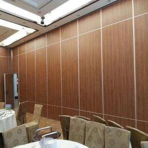 Lightweight Acoustic Folding Movable Partition Walls , Sliding Hotel Partition