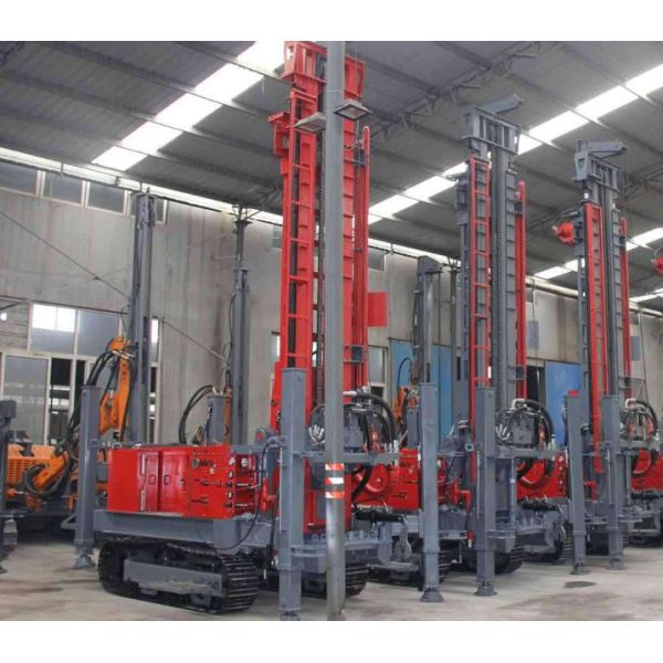 Buy Lightweight Full Hydraulic 600m Depth Water Well Rig Convenient Flexible at wholesale prices