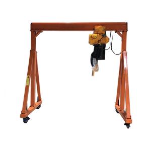 380V 50Hz 3Ph 10t Portable Gantry Crane Adjustable Lifting Height