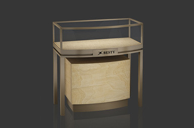 Buy Stainless steel frame jewellery showcases at wholesale prices