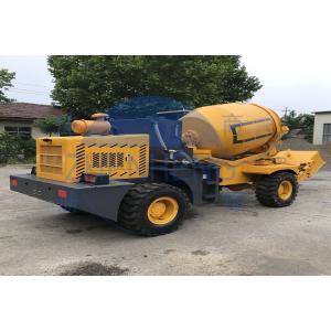 Full Hydraulic Driving Self Loading Concrete Mixer 1.6cbm Capacity Ready Mix