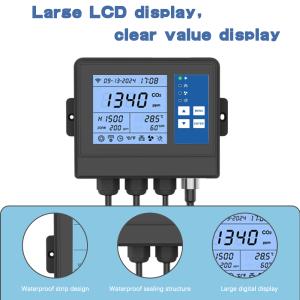 Hydroponic Greenhouse CO2 Controller: 5000ppm Regulator & Monitor