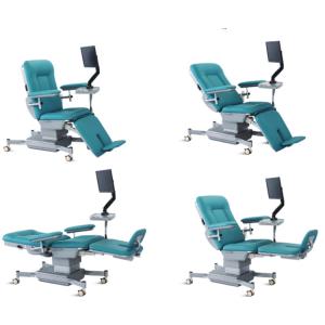 Blood Donation Chair Manufacturer Electric Three Function Dialysis Chair