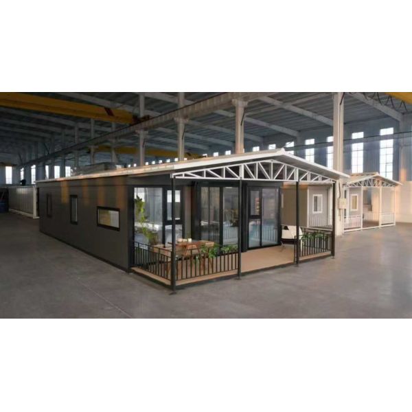 30'' Extendable Container House Insulation Polyurethane Foam and Steel Structure
