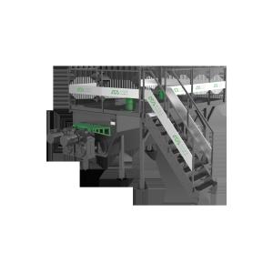 400mm Diameter 10m3 Chicken Waste Rendering Plant