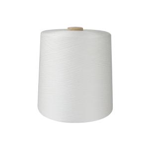 China AA Grade White 100% Spun Polyester Yarn 30s/2 30s/3 on sale
