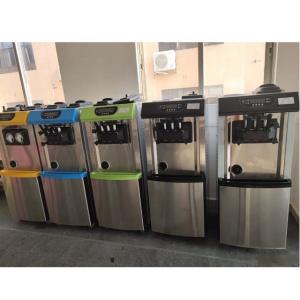 Quality Industrial Ice Cream Machine with 304 Stainless Steel Construction and 220V/50Hz Voltage for sale