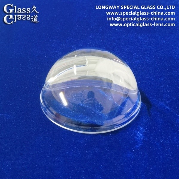 Durable Thermal Resistant Borosilicate Glass Lens For Mining Light Covers