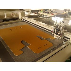 Brunt Model Carton Box Making Machine / Cardboard Cutter Machine For Leather