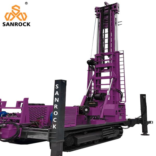 Water Well Drilling Rig With Mud Pump Rotary Borehole Drilling Equipment Deep Water Well Drilling Machine