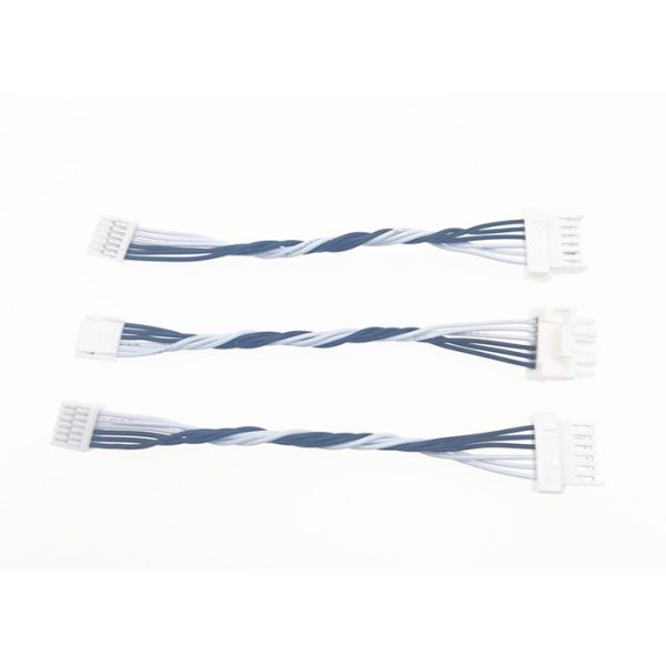 6 Pin Custom Wire Harness Molex Clik Mate 2mm Pitch To 6pin Jst Gh 1.25mm Pitch