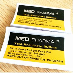 Chemical Resistant Medicine Bottle Label Pharmaceutical Packaging