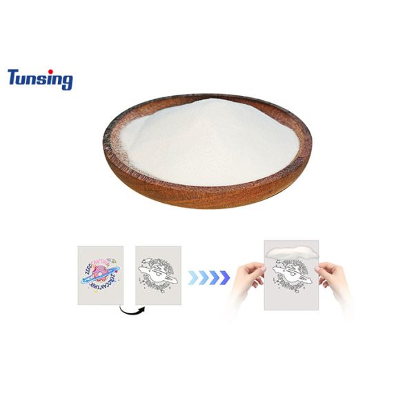DTF Print 80 Micron White Hot Press 1kg 5kg Soft DTF PU Adhesive Hot Melt TPU Powder