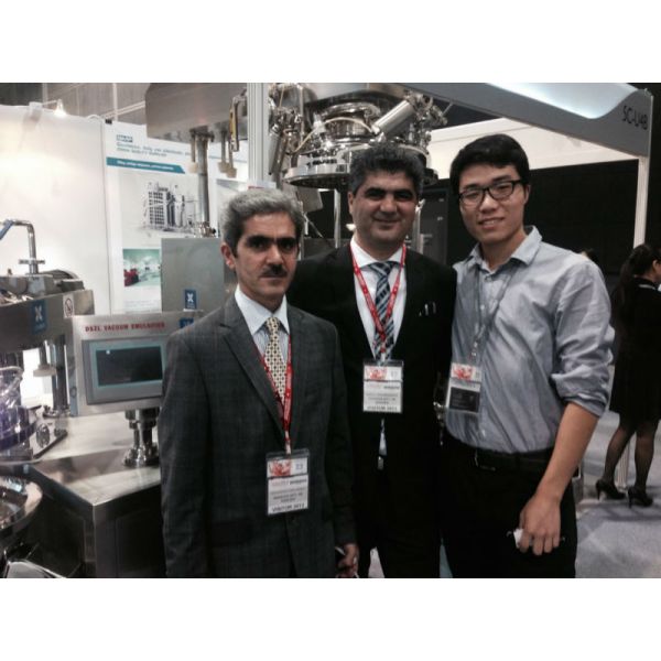 300L Cosmetic Emulsifier Mixer With Homogenizer 3600 Rpm SUS304