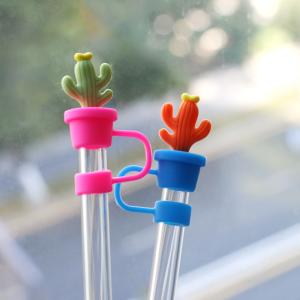 Cactus Straw Stoppers Protector Drinking Accessories And Practical Design