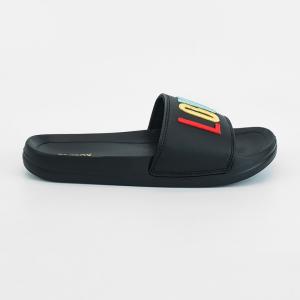 Ladies Black Breathable 36EU EVA Slide Sandal With Open Toe