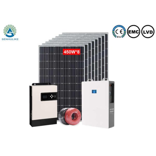 Buy 5KW Residential Hybrid Solar System With 10KWH Lithium Battery at wholesale prices