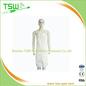 Multicolor 40gsm Long Sleeve Disposable Aprons For Public Area