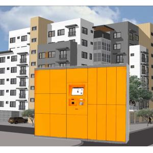 Automatic Service Laundry Locker For Express Laundry With Currency Payment