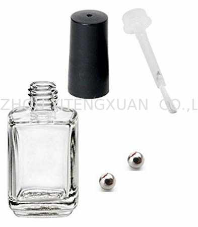 5ml - 15ml Nail Polish Glass Bottles Custom UV Gel Clear Nail Polish Bottle