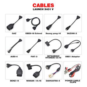 X431 V 8 INCH LAUNCH X431 V 8 INCH car diagnostic tool for 12V gasoline&diesel