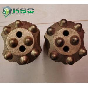 Tapered Hammer Drilling Tool Parts Button Bits , 33mm Tapered Drill Bits