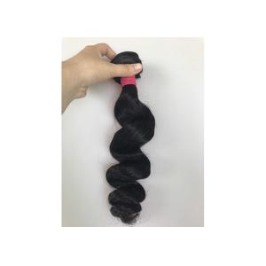 Unprocessed 100% Brazilian Virgin Hair / Loose Wave Human Hair Extensions