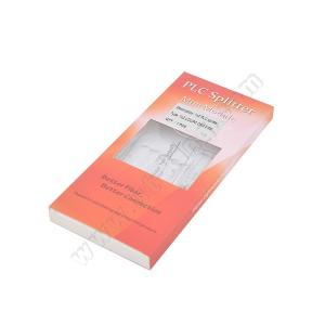 Compact FTTH OM3 1x2 Fiber Steel Tube PLC Splitter