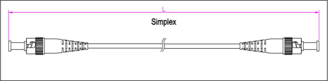 Customized ST-ST Fiber Optic Patch Cord with LSZH Outer Sheath and Low Insertion Loss