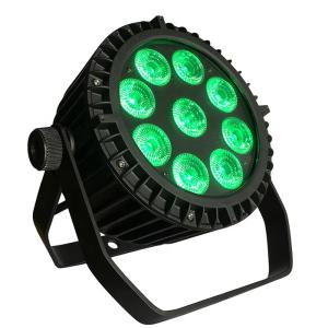 90W DMX LED Par Lights , 9*10W Big Lens RGBW 4 In 1 Outdoor LED Par Lights
