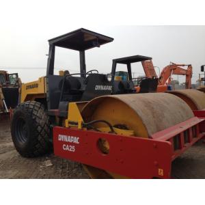 Used Road Roller Dynapac Ca25D Single Drum Roller Made in Sweden Secondhand Soil