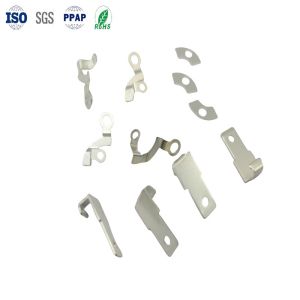 Custom Silver Plated T2 Material Metal Stamping Parts with 100% Inspection
